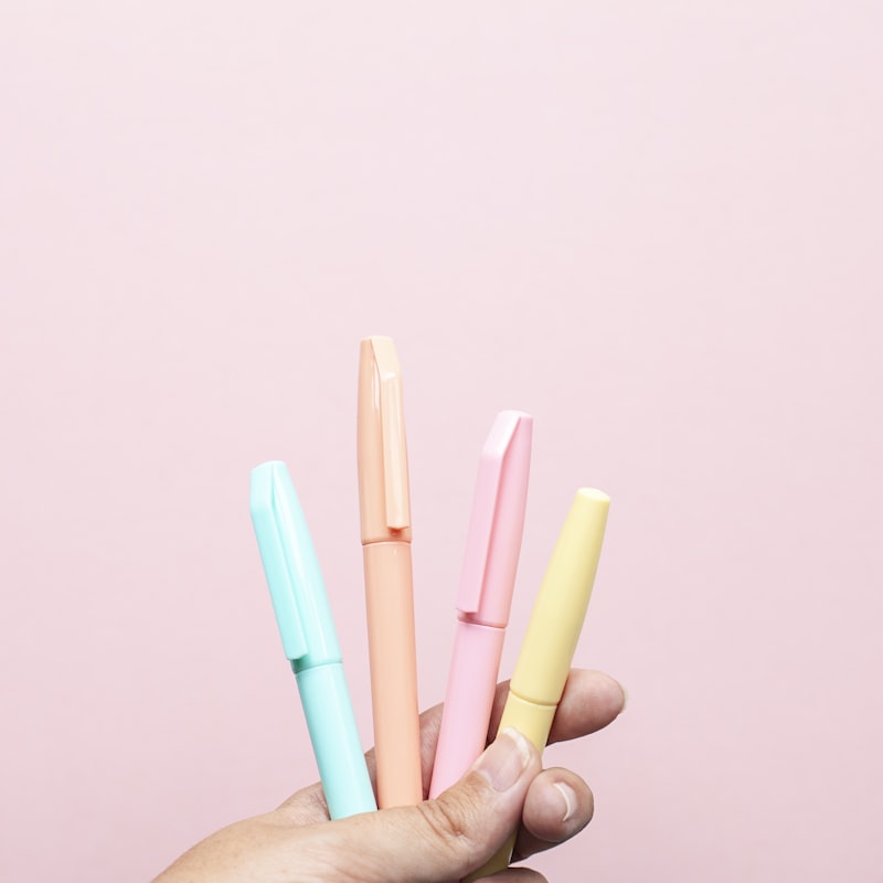 Set Destacadores Pastel